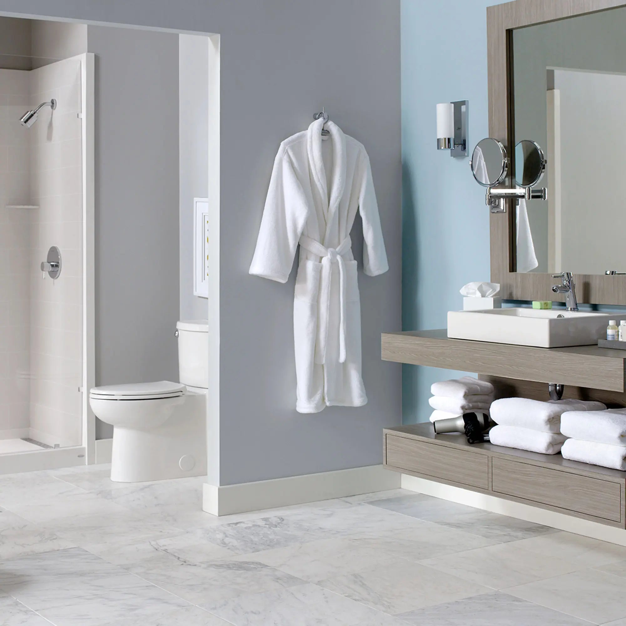 Serin 2.0 GPM Shower Trim Kit with FloWise Showerhead and Lever Handle — thumbnail 3